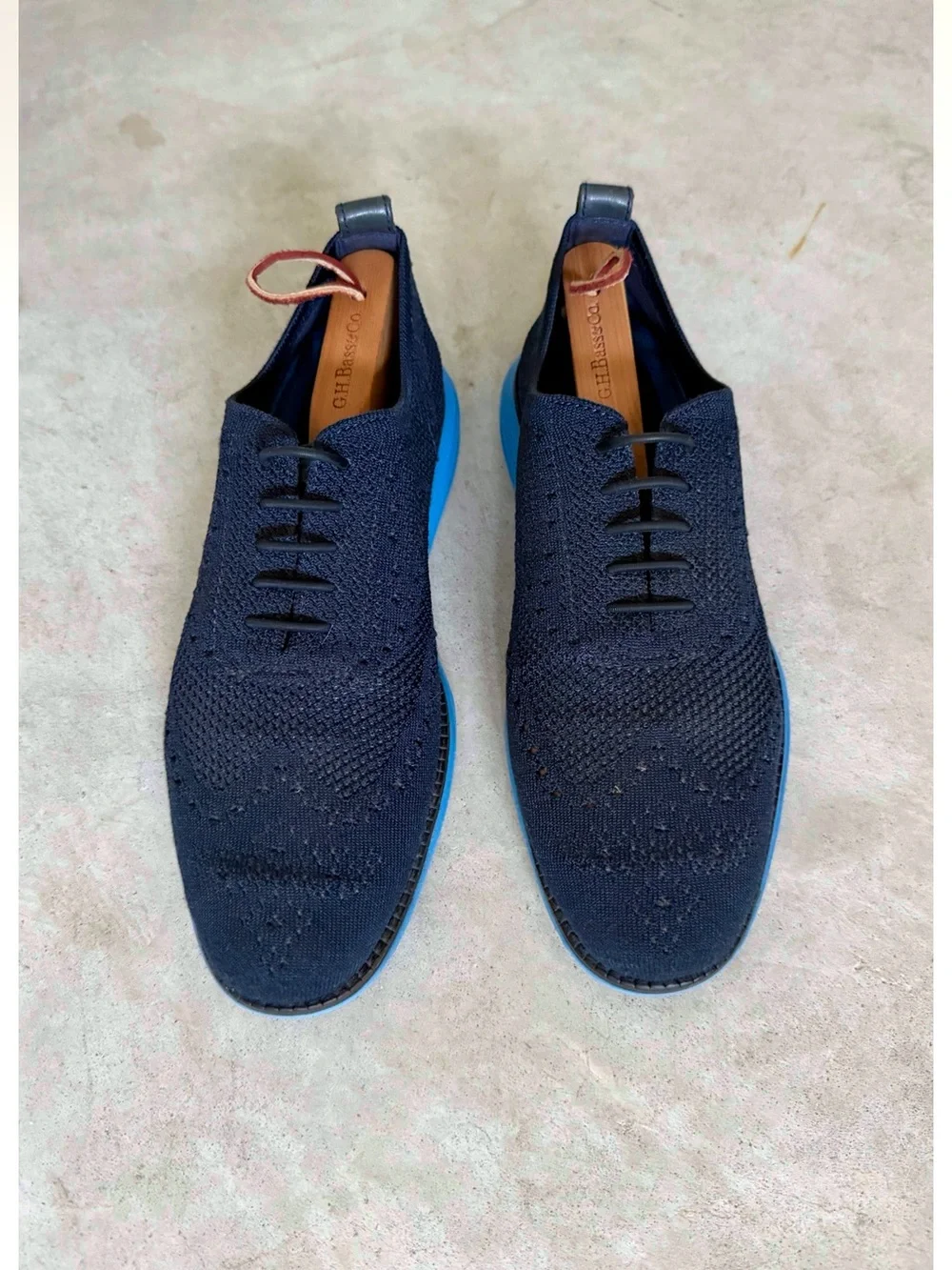 Cole Haan Men’s C30237 OriginalGrand Navy on Baby Blue 7.5 M